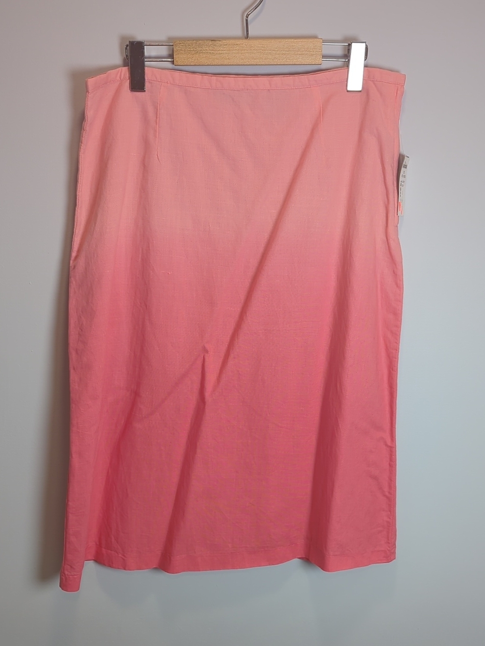 BEECHERS BROOK Fairweather Women's Pink Ombre Midi Skirt NWT